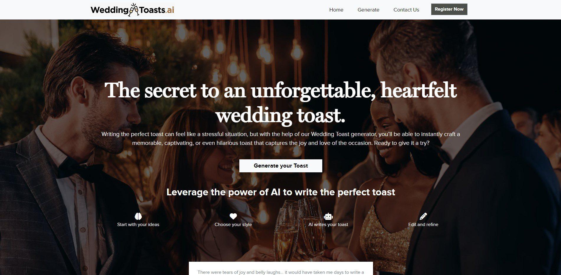 Wedding Toast AI